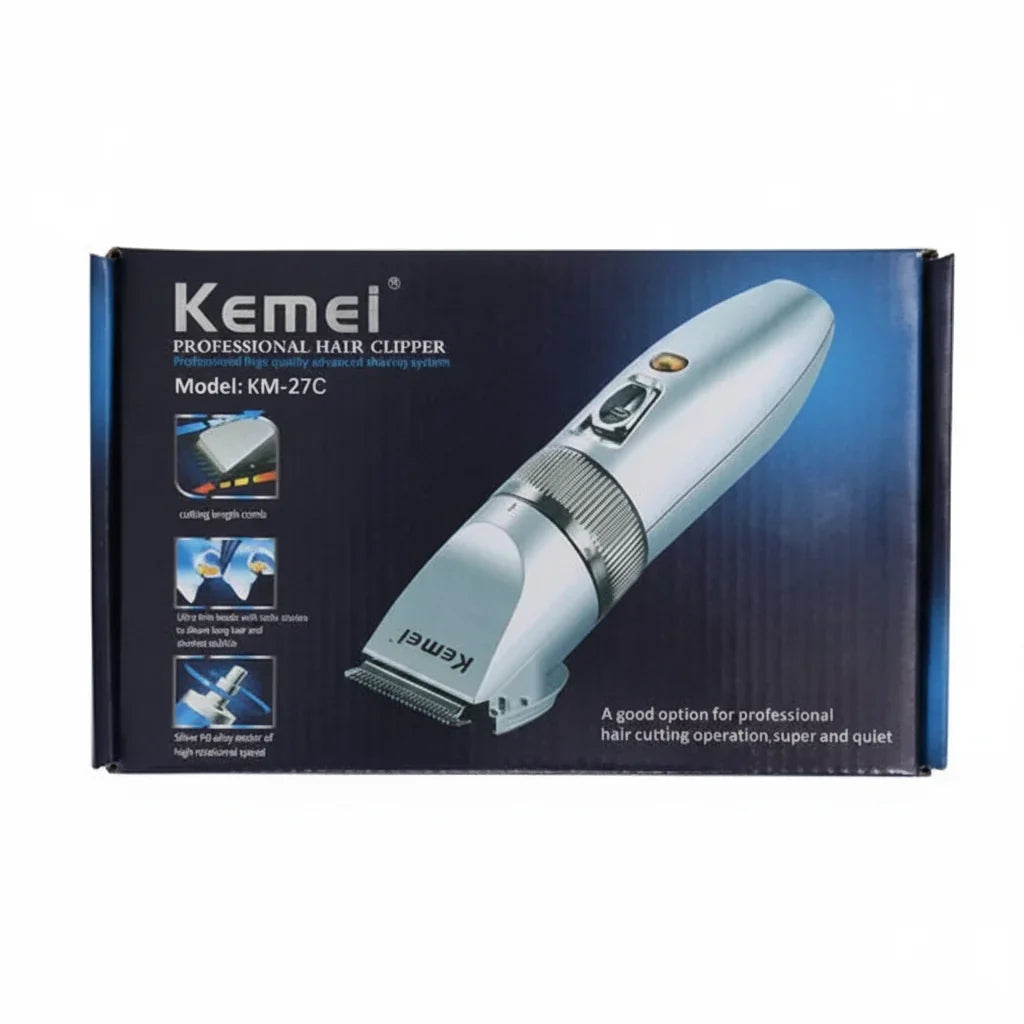 Kemei KM-27C Hair Trimmer Professional Hair Clipper - Buy Online in Pakistan at Cosmia.pk