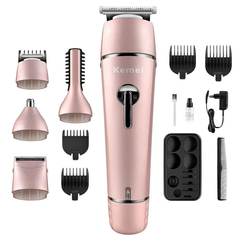 Kemei KM-1015 Super Rechargeable Grooming Kit 10-in-1 - Buy Online in Pakistan at Cosmia.pk