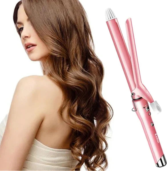 Kemei KM-219 Professional Ceramic Hair Curling Iron - Buy Online in Pakistan at Cosmia.pk