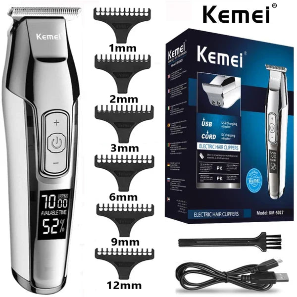 Kemei Professional KM-5027 Hair Clipper Beard Trimmer for Men - Buy Online in Pakistan at Cosmia.pk
