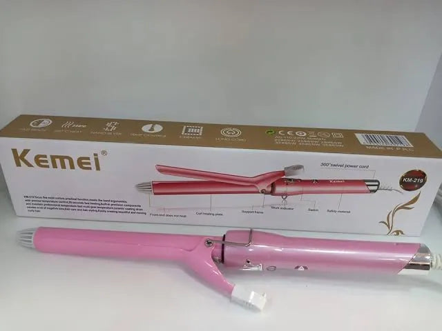 Kemei KM-219 Professional Ceramic Hair Curling Iron - Buy Online in Pakistan at Cosmia.pk