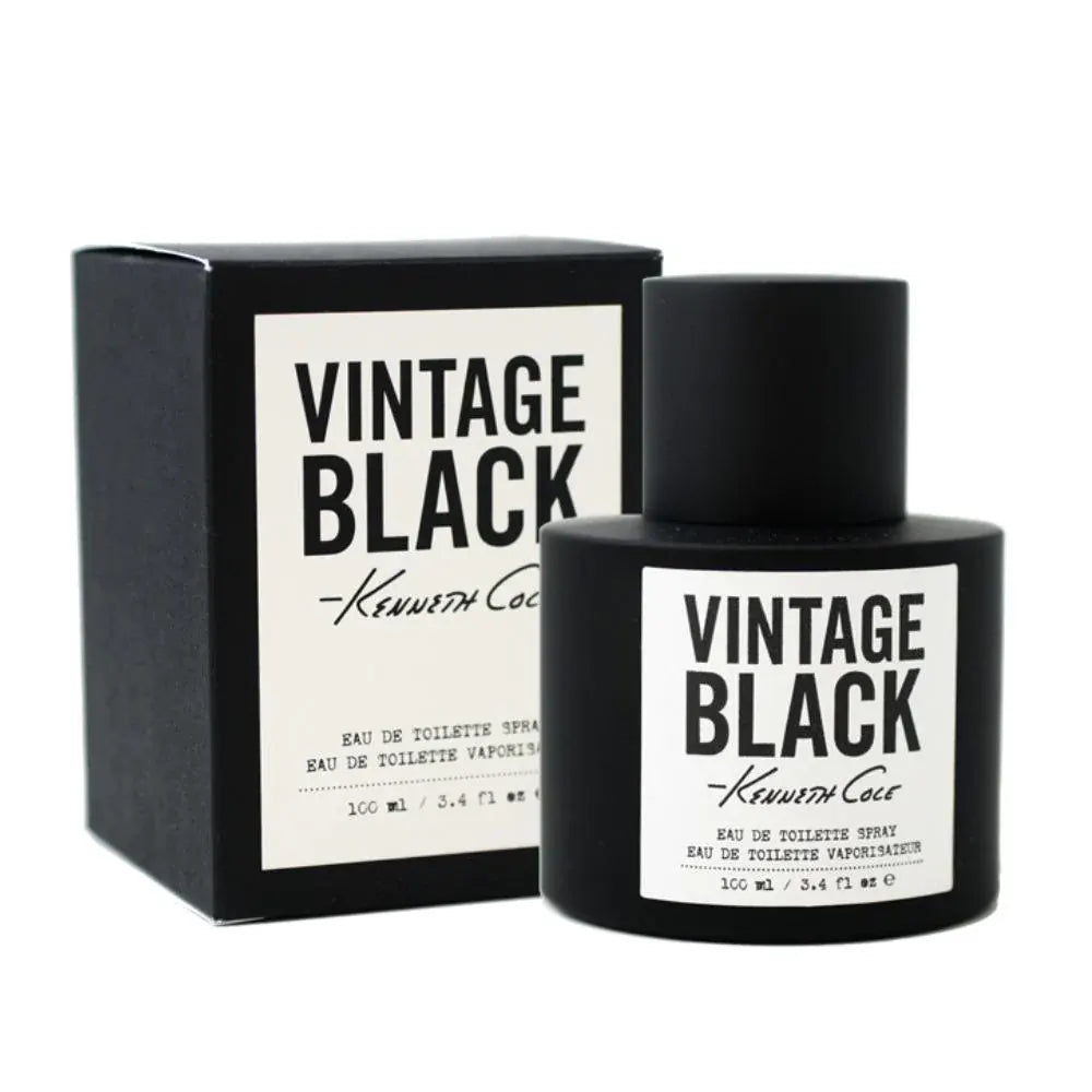 Kenneth Cole Vintage Black Eau de Toilette Spray (100ml) - Buy Online in Pakistan at Cosmia.pk