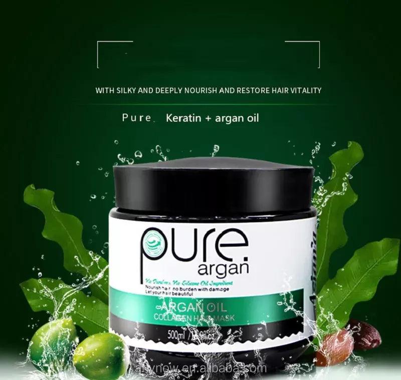 Pure Keratin Collagen Argan Hair Mask - Buy Online in Pakistan at Cosmia.pk