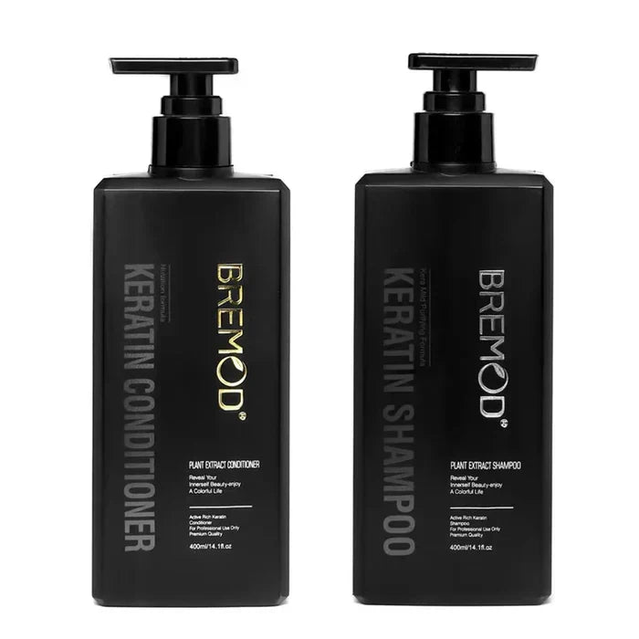 Bremod Plant Extract Keratin Shampoo and Conditioner - Buy Online in Pakistan at Cosmia.pk
