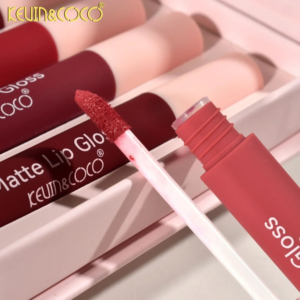 Kevin & Coco Super Matte 10 Pcs Lip Gloss Set - Buy Online in Pakistan at Cosmia.pk