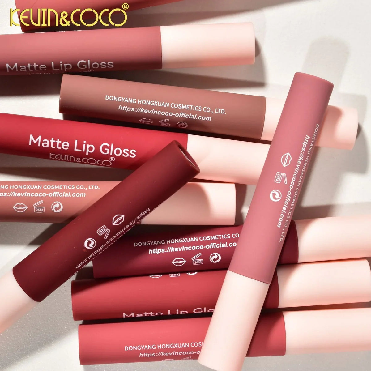 Kevin & Coco Super Matte 10 Pcs Lip Gloss Set - Buy Online in Pakistan at Cosmia.pk