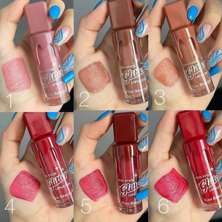 Kiss Beauty Glitter lip gloss - Buy Online in Pakistan at Cosmia.pk