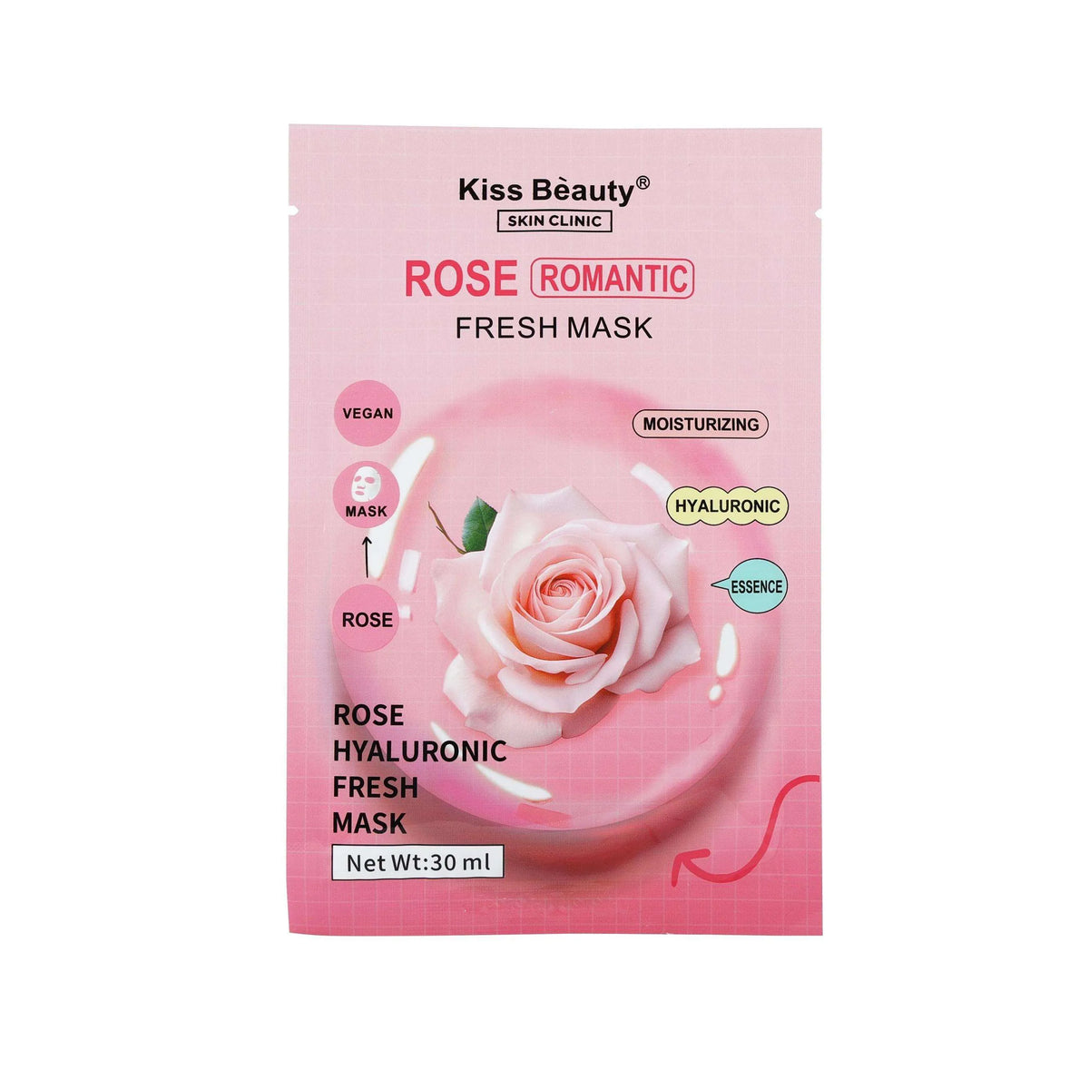 Kiss Beauty Vegan Hyaluronic Face Sheet Fresh Mask - Buy Online in Pakistan at Cosmia.pk