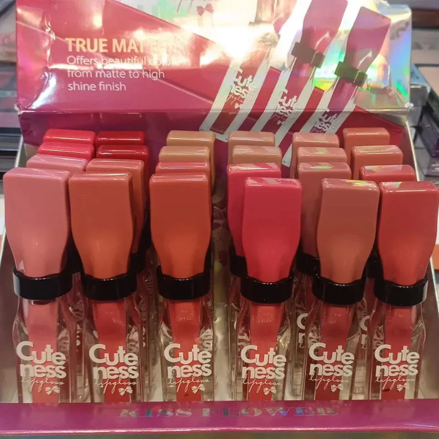 Kiss Flower Cuteness True matte Lipgloss - Buy Online in Pakistan at Cosmia.pk