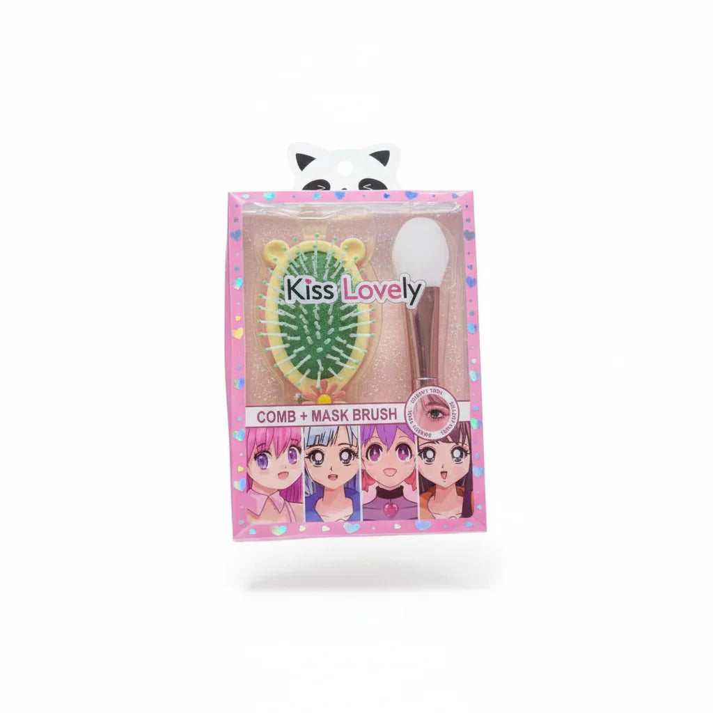 Kiss Lovely Comb and Mask Brush - Buy Online in Pakistan at Cosmia.pk