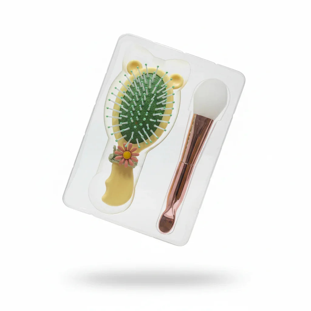 Kiss Lovely Comb and Mask Brush - Buy Online in Pakistan at Cosmia.pk
