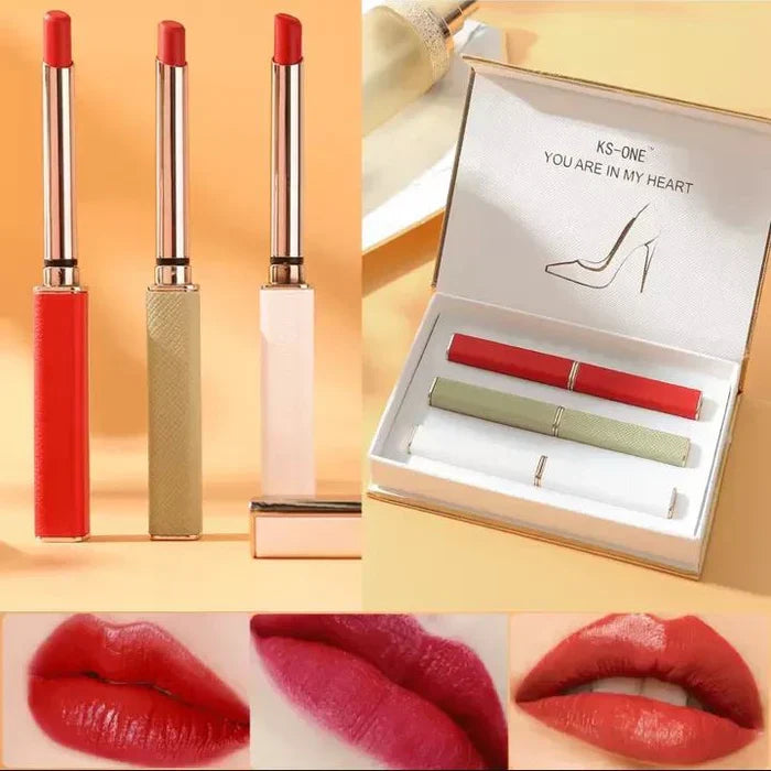 Ks One 3pcs Fancy Lipstick Set - Buy Online in Pakistan at Cosmia.pk