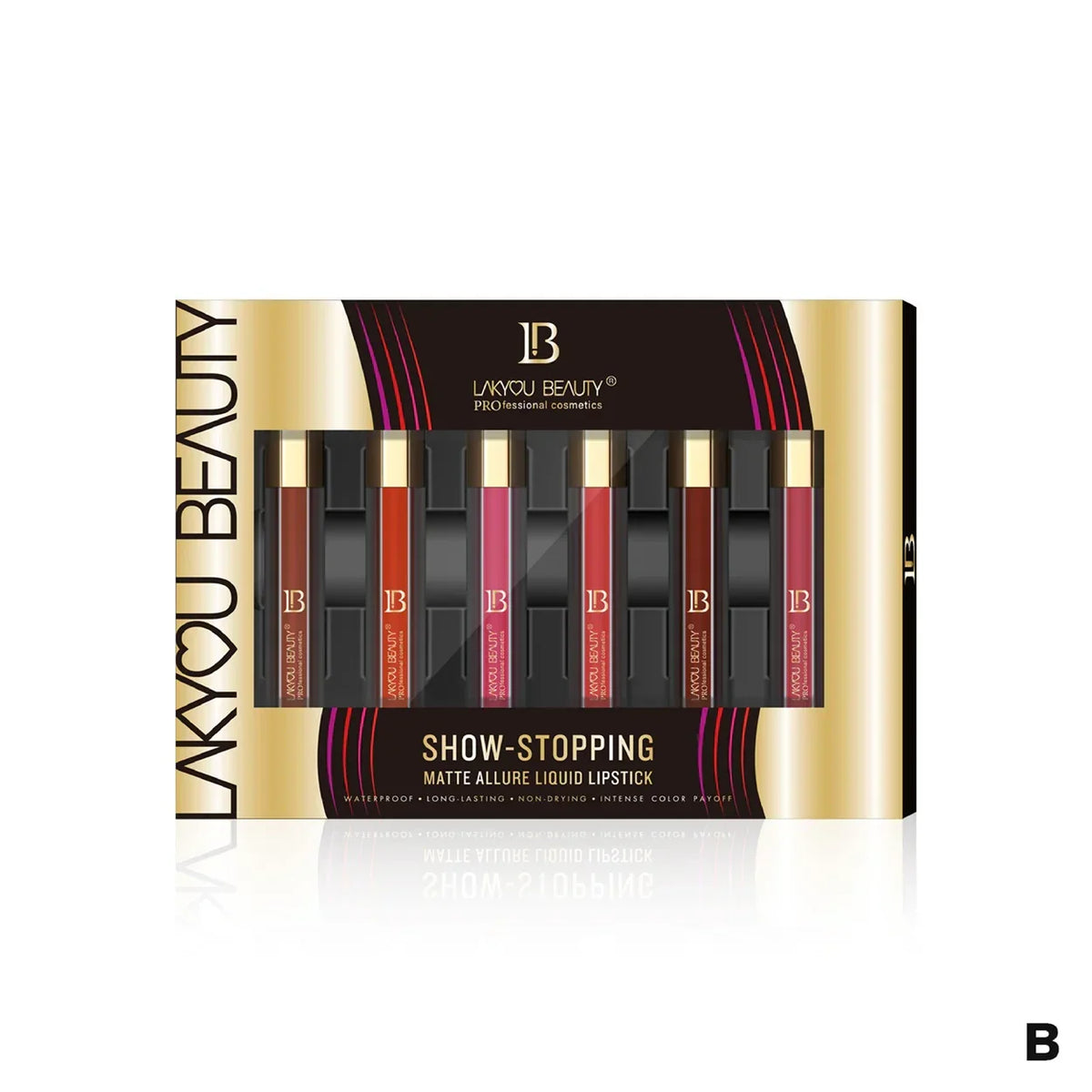 Lakyou Beauty Matte Allure Liquid Lipstick Pack of 6 - Buy Online in Pakistan at Cosmia.pk