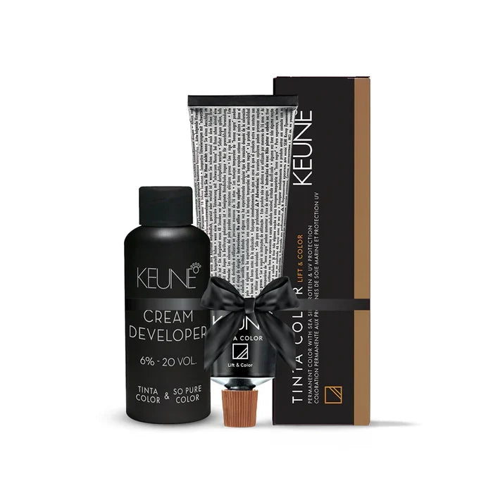 Keune Tinta deal Lift and Color Copper 444 with Keune Developer 20 Volume - 60 ml - Buy Online in Pakistan at Cosmia.pk