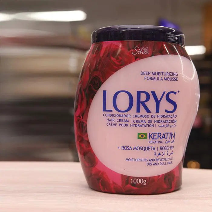 Lorys Hair Cream Keratin Rosa Mosqueta Basic 1000g - Buy Online in Pakistan at Cosmia.pk
