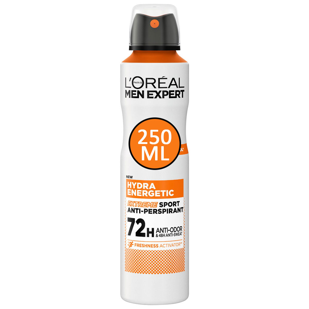 L'Oreal Men Expert Hydra Energetic Extreme Sport Spray 250ml - Buy Online in Pakistan at Cosmia.pk