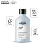 Loreal Professionnel Serie Expert Instant Clear Shampoo 300 Ml - Buy Online in Pakistan at Cosmia.pk