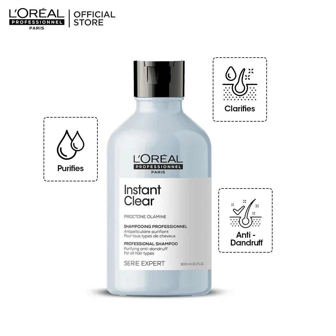 Loreal Professionnel Serie Expert Instant Clear Shampoo 300 Ml - Buy Online in Pakistan at Cosmia.pk