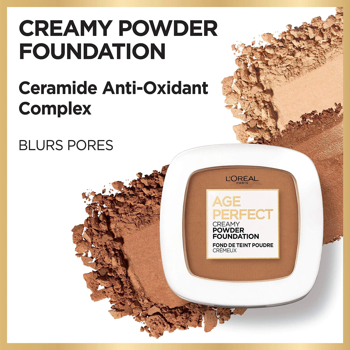 L’Oreal Paris Age Perfect Creamy Powder Foundation Compact - Buy Online in Pakistan at Cosmia.pk
