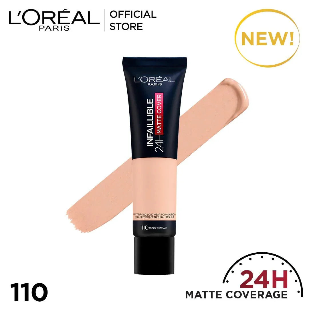 Loreal Infallible 24hr Matte Cover Foundation - Buy Online in Pakistan at Cosmia.pk