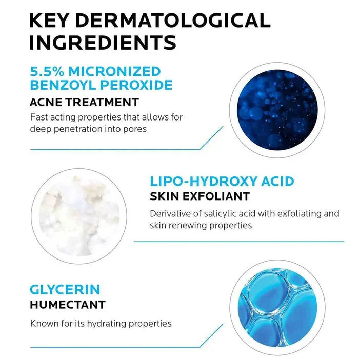 La Roche-Posay Effaclar Duo[+] SPF-30 Anti-Imperfections Cream, For Oily Acne-Prone Skin - 40ml - Buy Online in Pakistan at Cosmia.pk