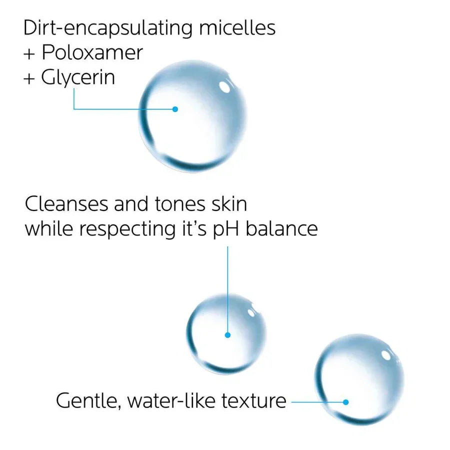 La Roche-Posay Micellar Water Ultra 750ml - Buy Online in Pakistan at Cosmia.pk