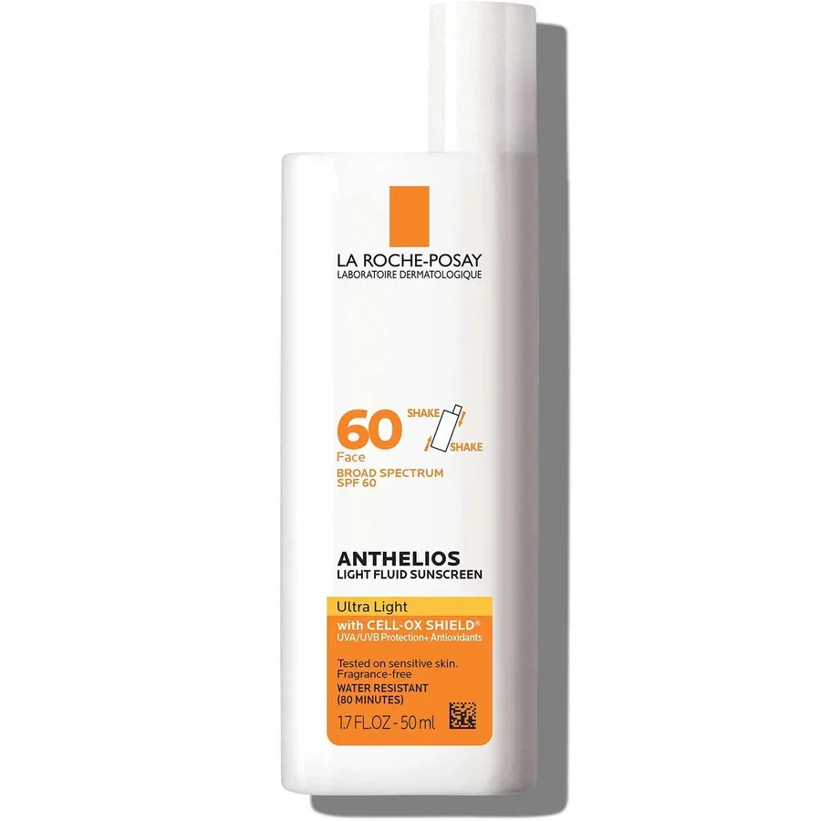 La Roche-posay Spf 60 Face Anthelios Light Fluid Sunscreen 50ml - Buy Online in Pakistan at Cosmia.pk