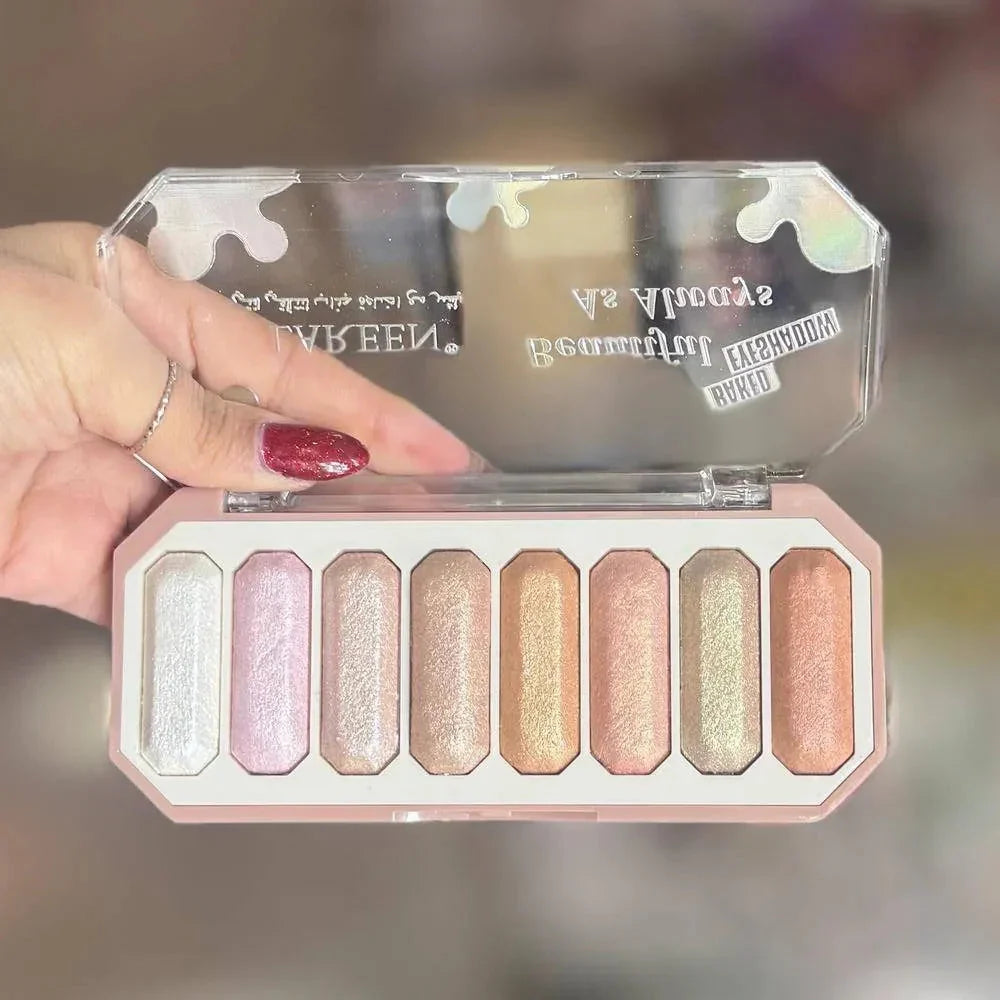 Lareen 8 Color Highlighter Palette - Buy Online in Pakistan at Cosmia.pk