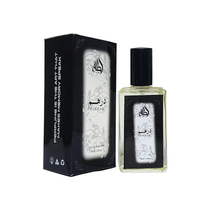 Lattafa Diirham Black Perfume - 35ml - Buy Online in Pakistan at Cosmia.pk
