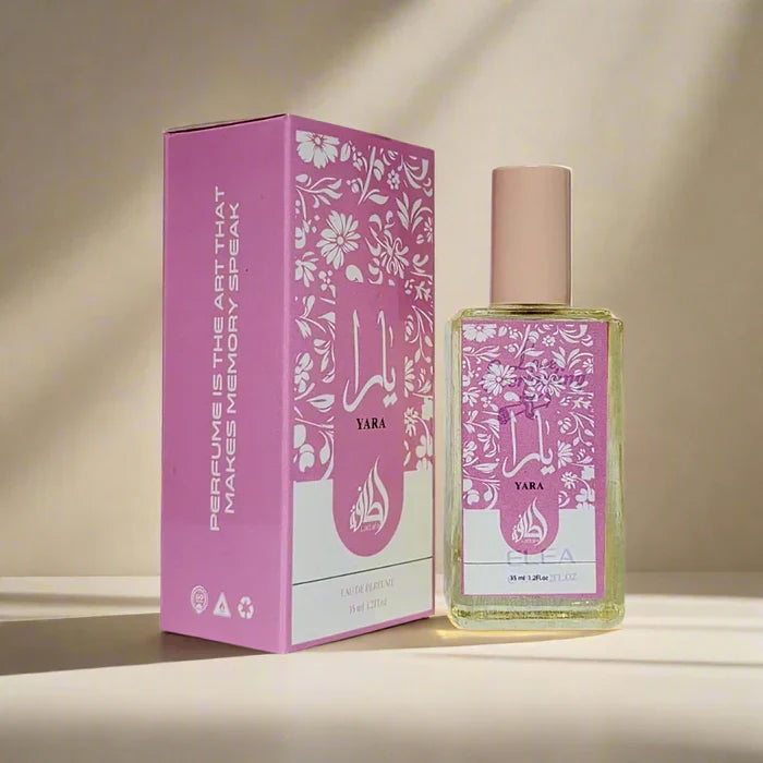 Lattafa Yaraa Pink Perfume Vanila Musk Fragrance - 35ml - Buy Online in Pakistan at Cosmia.pk