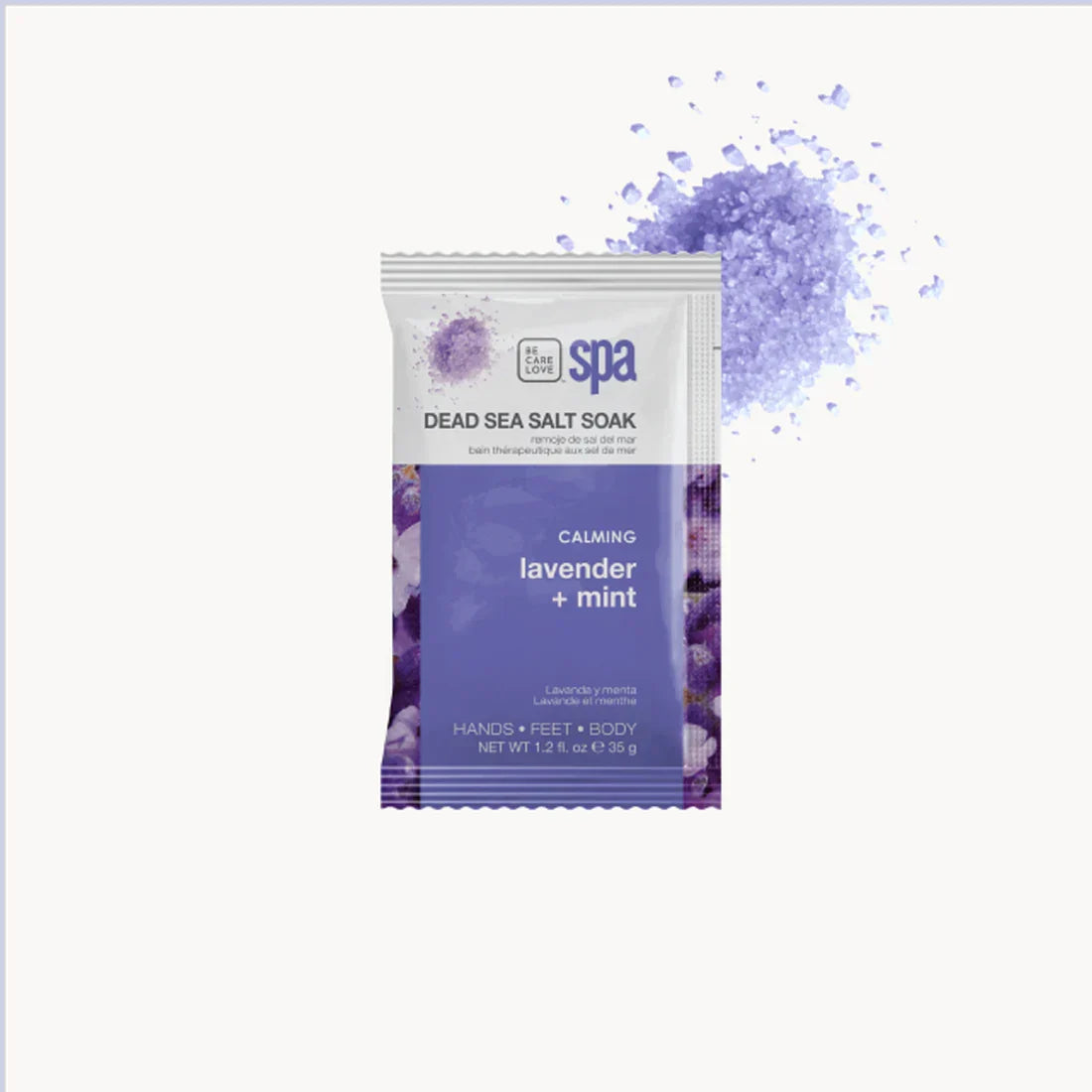 Be Care Love Lavender and Mint Calming Spa 4 Pcs Set - Buy Online in Pakistan at Cosmia.pk