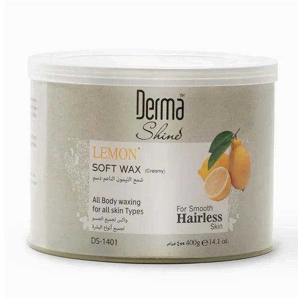 Derma Shine Lemon Soft Wax - 400g - Buy Online in Pakistan at Cosmia.pk
