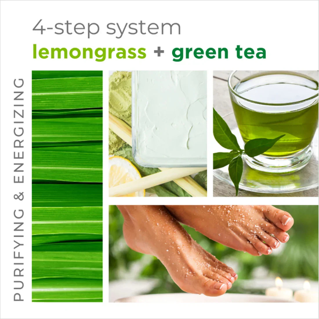 Be Care Love Lemongrass + Green Tea Purifying 4 Pcs Set - Buy Online in Pakistan at Cosmia.pk