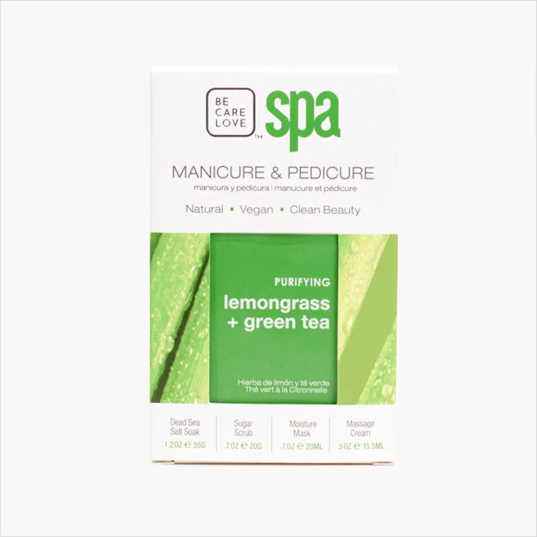 Be Care Love Lemongrass + Green Tea Purifying 4 Pcs Set - Buy Online in Pakistan at Cosmia.pk