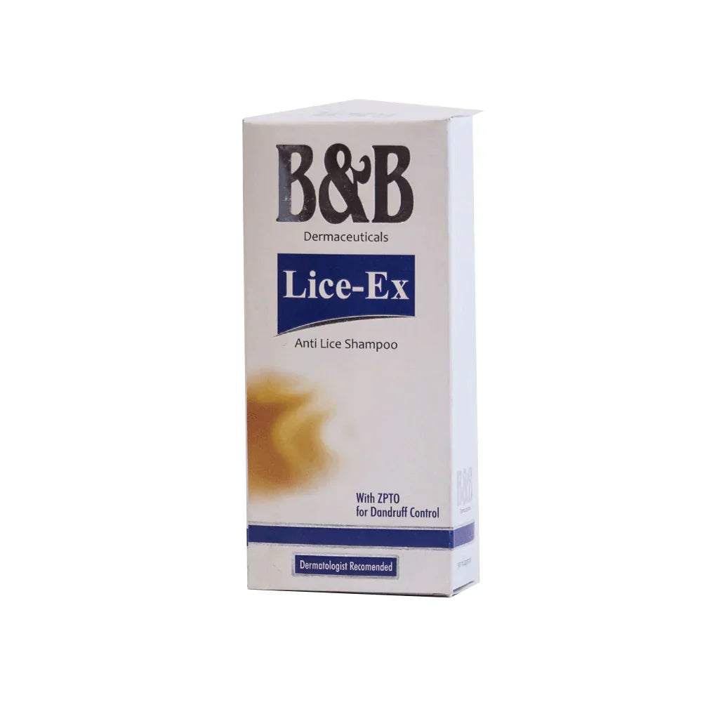 B&B Lice-Ex Shampoo 150ML - Buy Online in Pakistan at Cosmia.pk