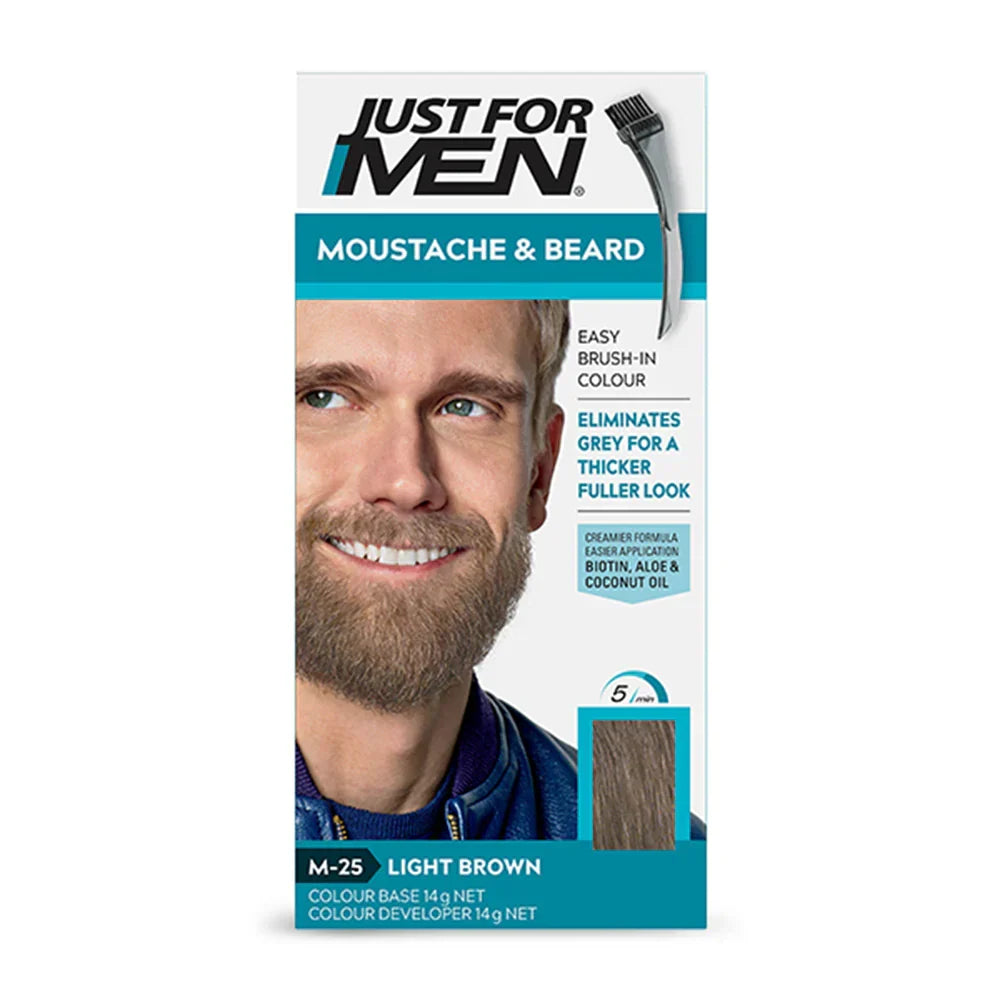 Just For Men - Mustache & Beard Color - Light Brown - Buy Online in Pakistan at Cosmia.pk