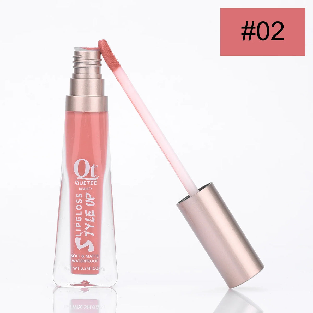 Quetee Beauty Lip Gloss - 02 - Buy Online in Pakistan at Cosmia.pk