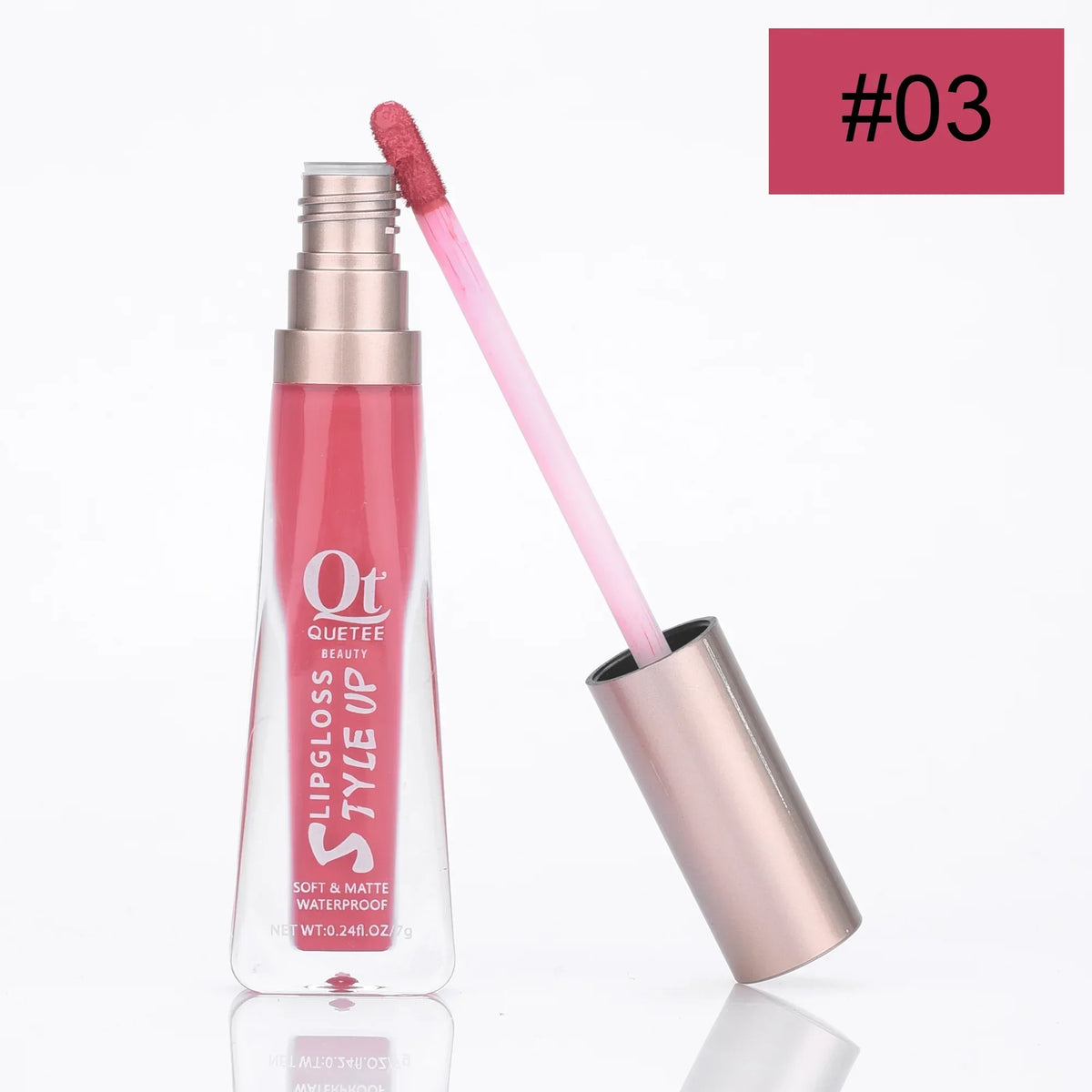 Quetee Beauty Lip Gloss - 03 - Buy Online in Pakistan at Cosmia.pk