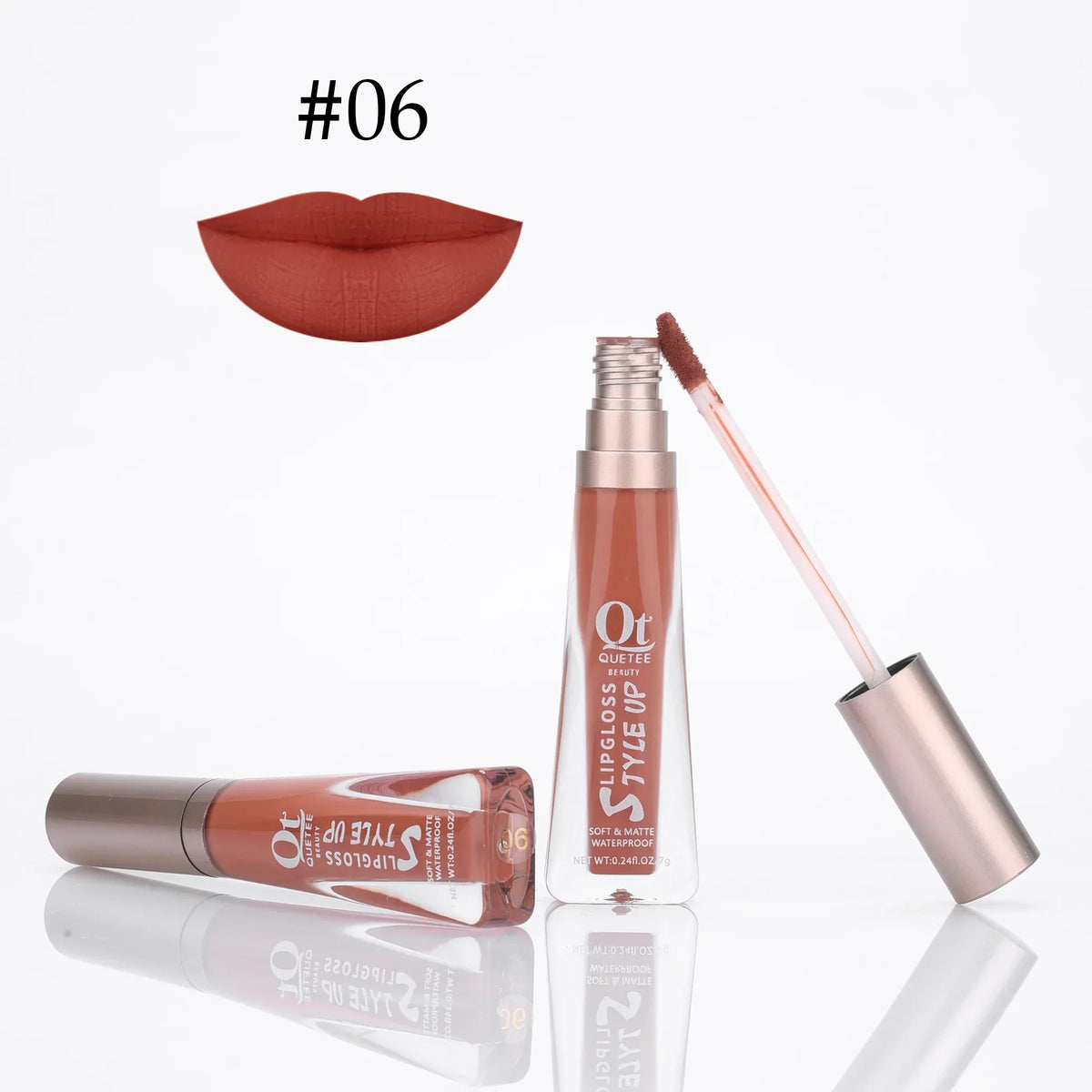 Quetee Beauty Lip Gloss - 06 - Buy Online in Pakistan at Cosmia.pk