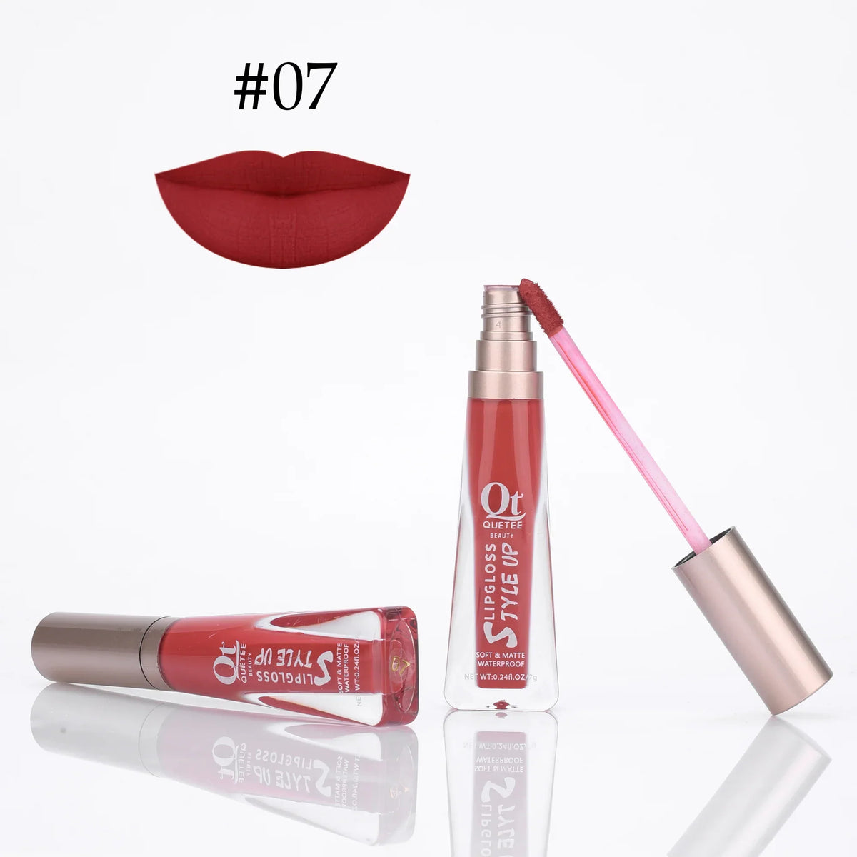 Quetee Beauty Lip Gloss - 07 - Buy Online in Pakistan at Cosmia.pk