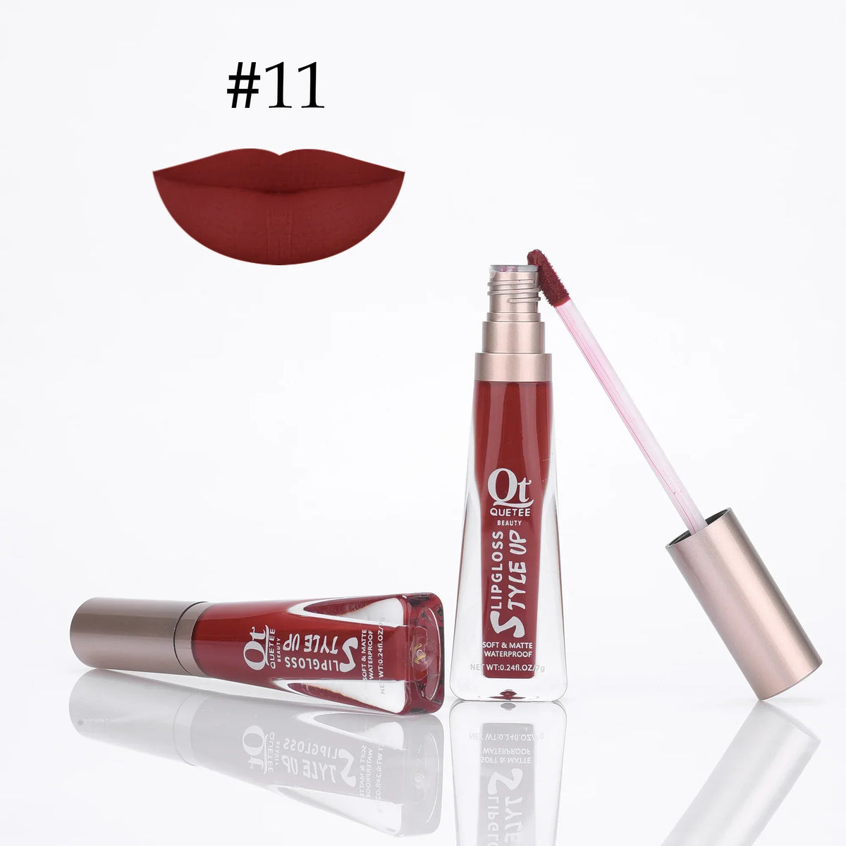 Quetee Beauty Lip Gloss - 11 - Buy Online in Pakistan at Cosmia.pk