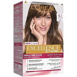 Loreal Paris 6.1 Dark Ash Blond Excellence Creme - Buy Online in Pakistan at Cosmia.pk
