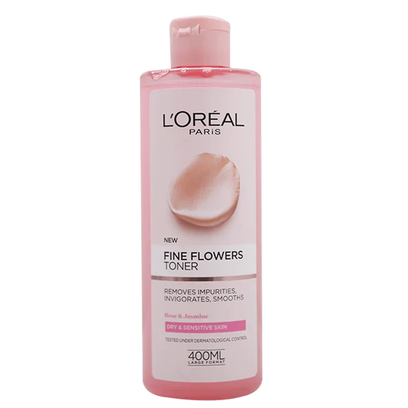 Loreal Paris Fine Flowers & Jasmine Toner - 400ml - Buy Online in Pakistan at Cosmia.pk