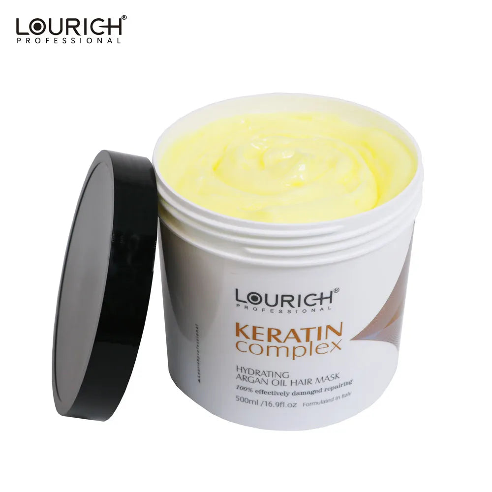 Lourich Professional Hydrating Argan Oil Hair Mask 500ml - Buy Online in Pakistan at Cosmia.pk
