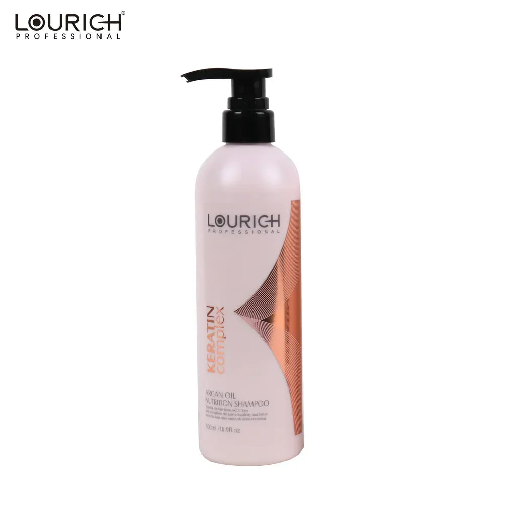 Lourich Professional Keratin Complex Straightening Shampoo 500ml - Buy Online in Pakistan at Cosmia.pk