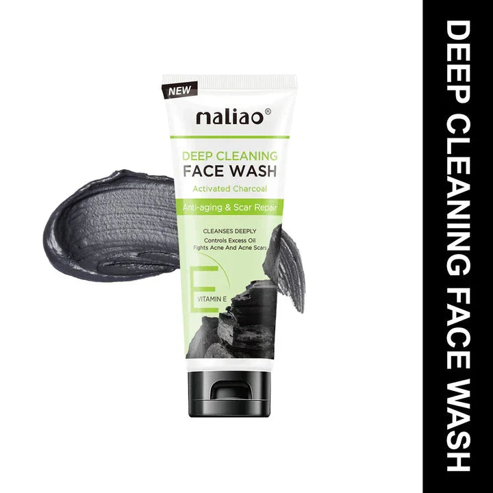 Maliao Charcoal Face Wash with Activated Charcoal - 130g - Buy Online in Pakistan at Cosmia.pk