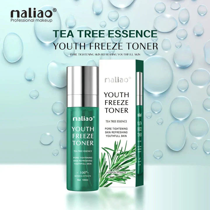 Maliao Youth Freeze Toner with Tea Tree Green - 100ml - Buy Online in Pakistan at Cosmia.pk