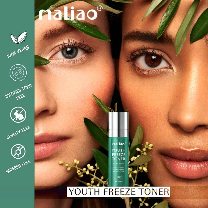 Maliao Youth Freeze Toner with Tea Tree Green - 100ml - Buy Online in Pakistan at Cosmia.pk