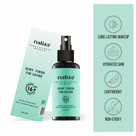 Maliao Dewy Finish Fini Satine Makeup Setting Spray (80ml) - Buy Online in Pakistan at Cosmia.pk