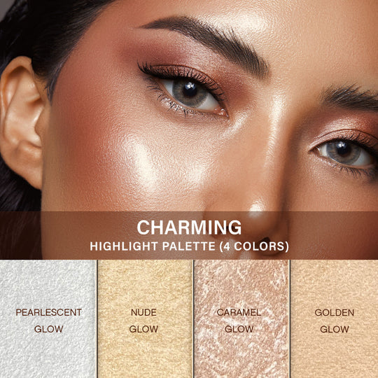 Maliao Charming Highlight Palette (4 Colors) - Buy Online in Pakistan at Cosmia.pk